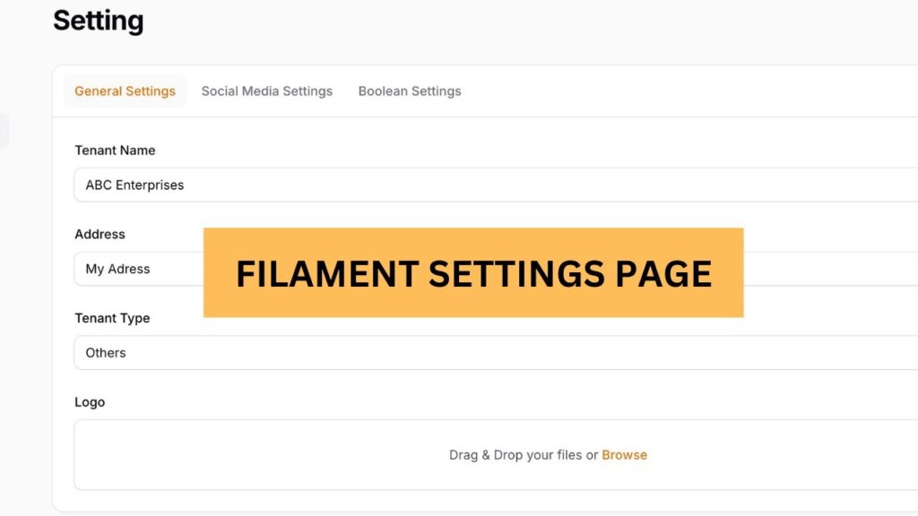 Filament Multi-Tenant Settings: Enhance Your Invoices and Brand Identity