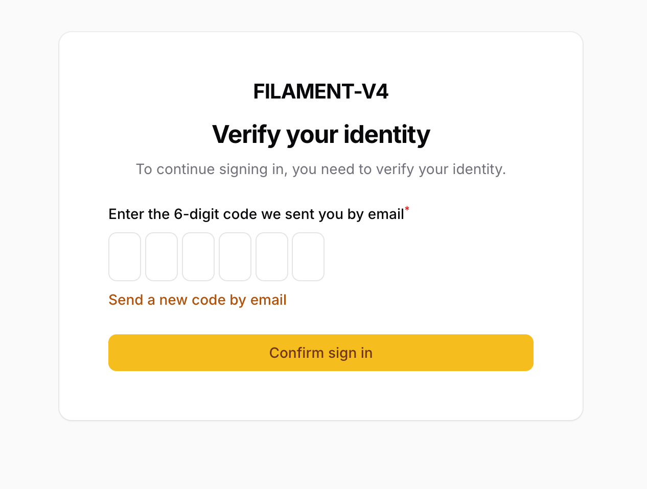 Set Up Email Authentication in Filament Admin Panel